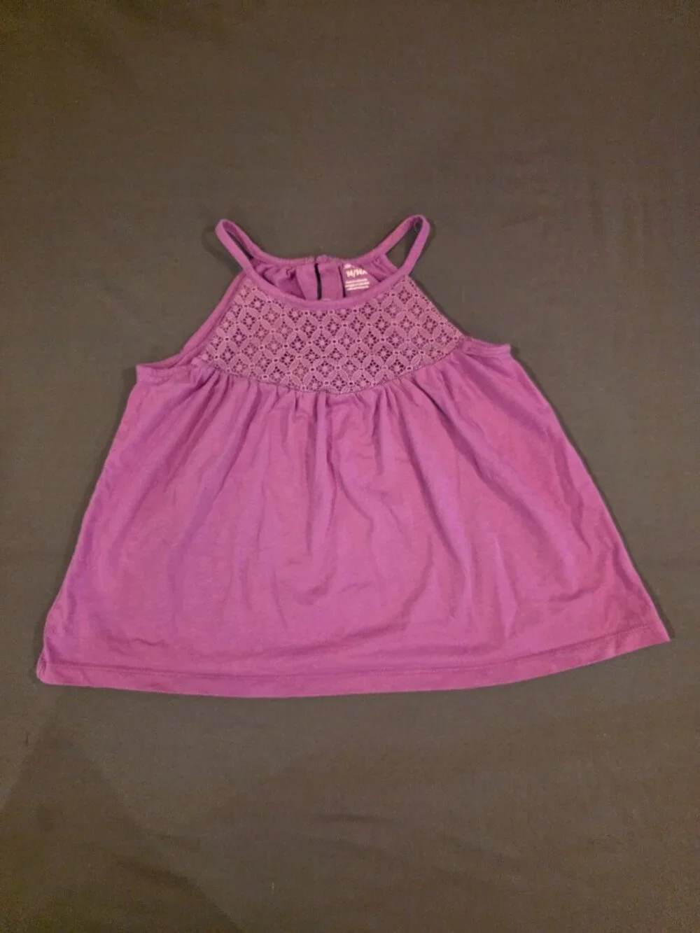 Carter's Girls Size 14/14A Purple Cami